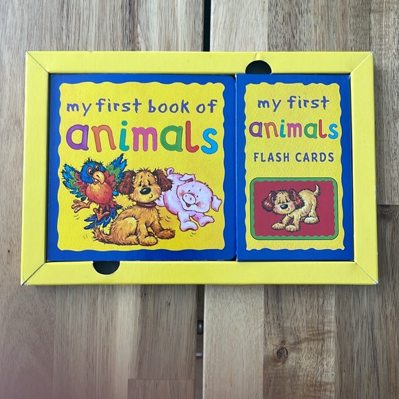 Cards & Book Set: My first book of Animals + 26 My First Animals Flash Cโฆ - Picture 6 of 12